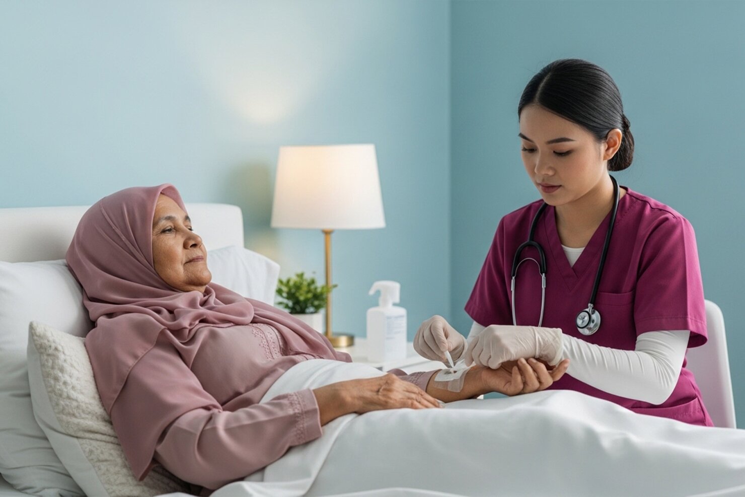 patient home care services in qatar